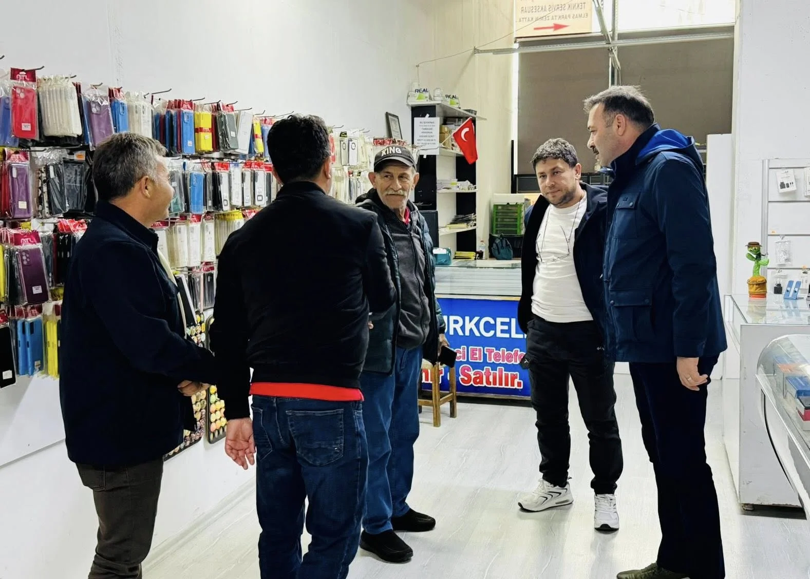 ÇAĞLAYAN, HALKI DİNLEDİ…