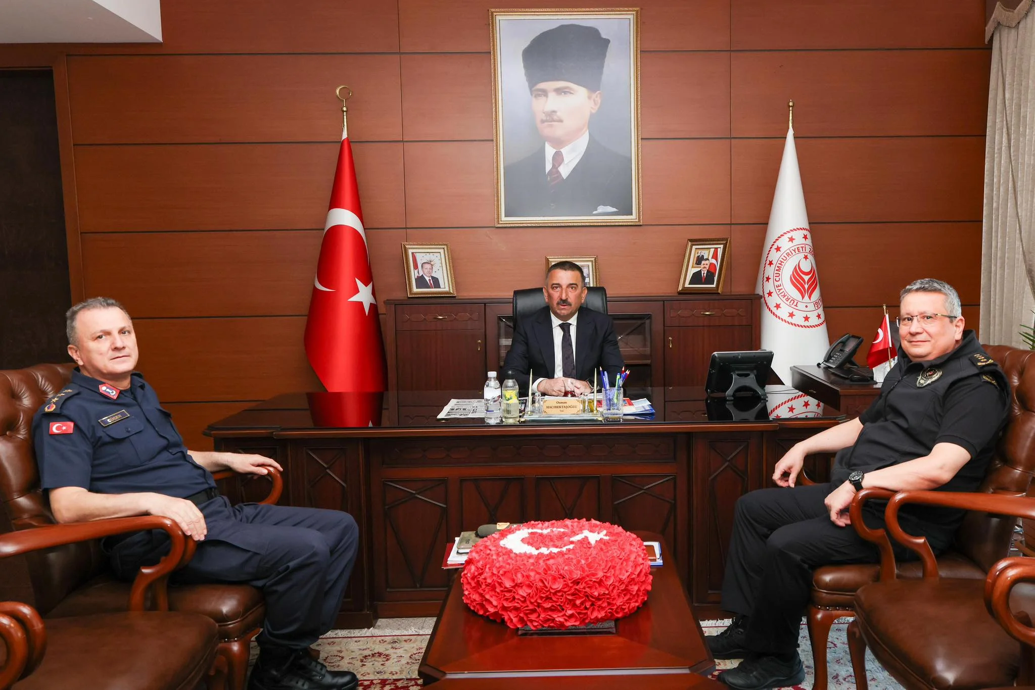 ASAYİŞ VE GÜVENLİK İÇİN TOPLANDILAR