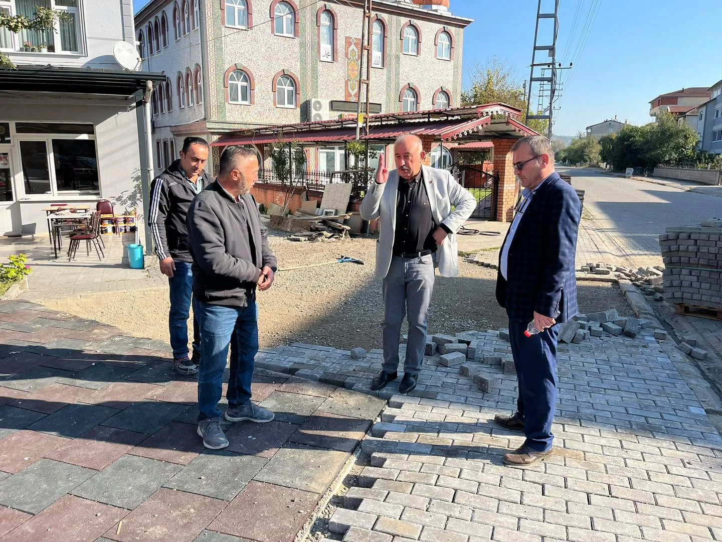 GÖKÇEBEY BELEDİYESİ ÇALIŞIYOR…