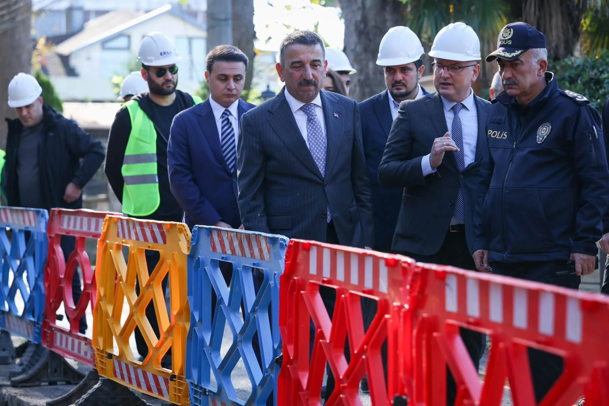 ALTYAPI ÇALIŞMASINI İNCELEDİ